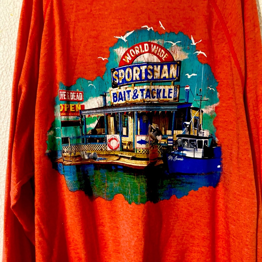 World wide sportsman by Bass Pro Shops long sleeve T shirt